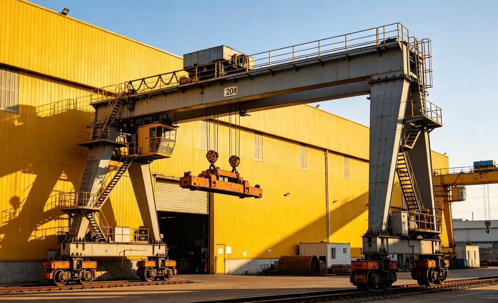 Gantry crane for warehouse in UAE