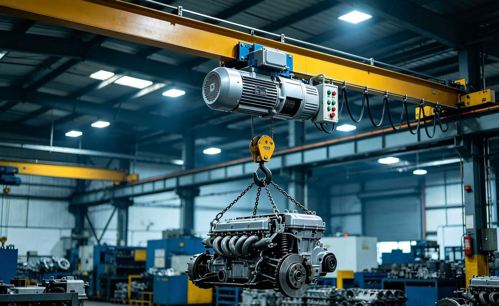 Electric hoist crane for assembly plant Germany